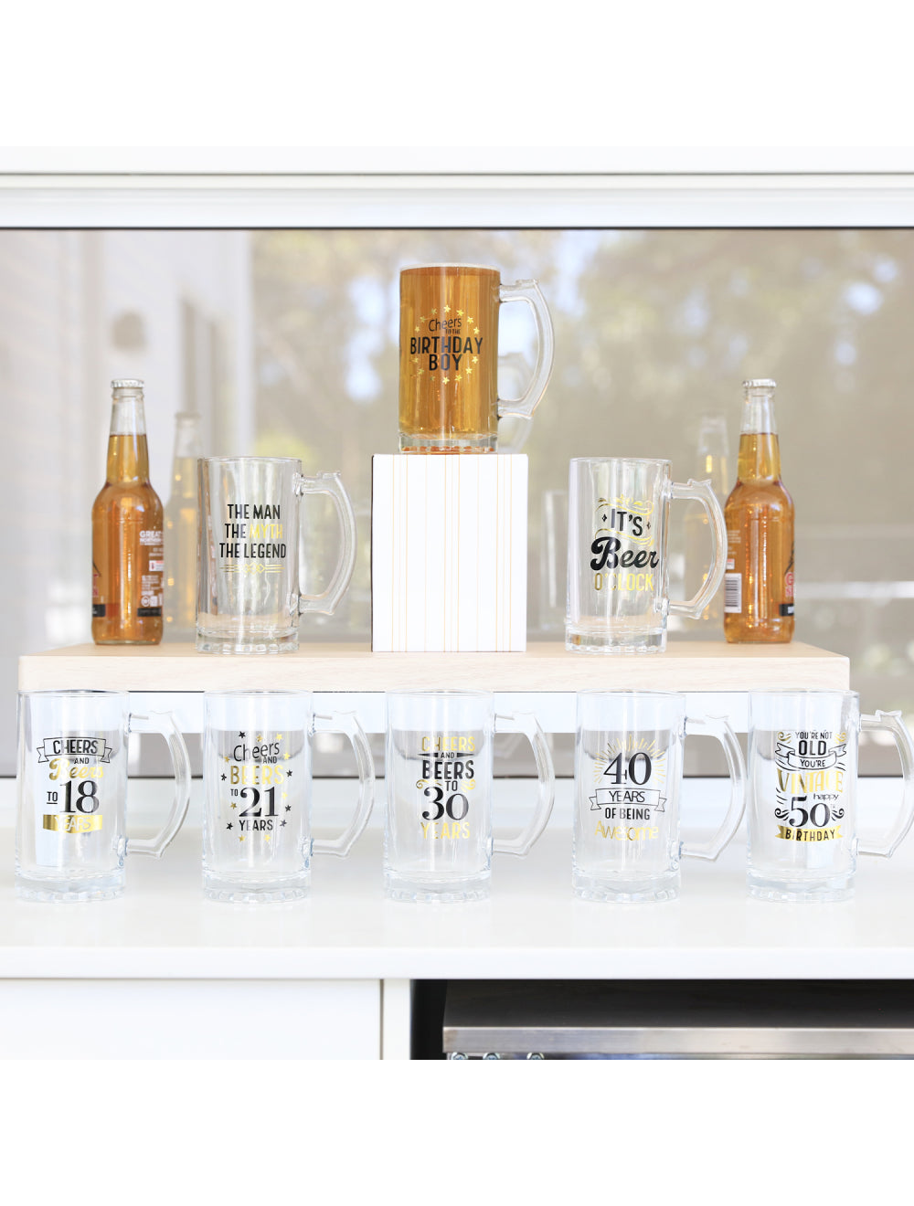 Splosh Sip Celebration 21st Beer Glass