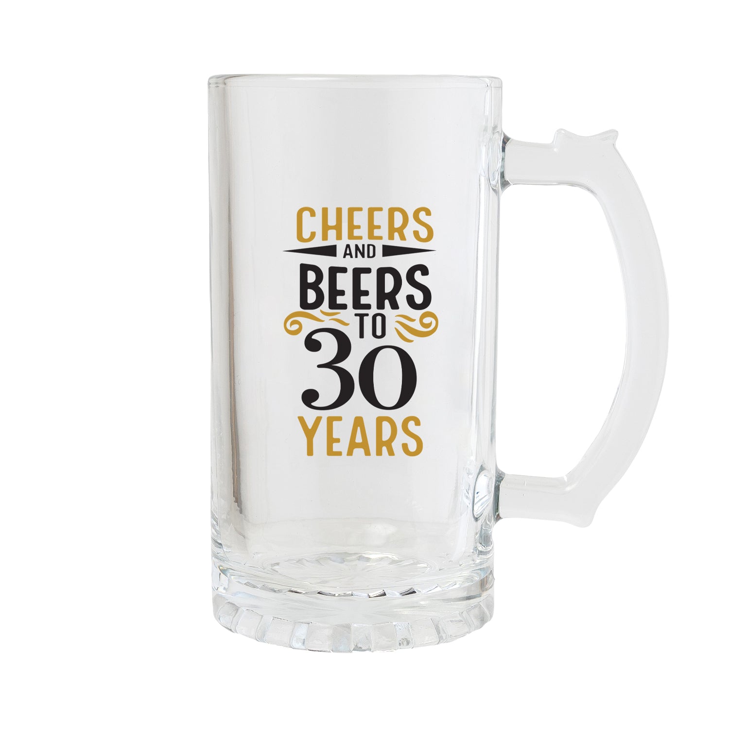 Splosh Sip Celebration 30th Beer Glass