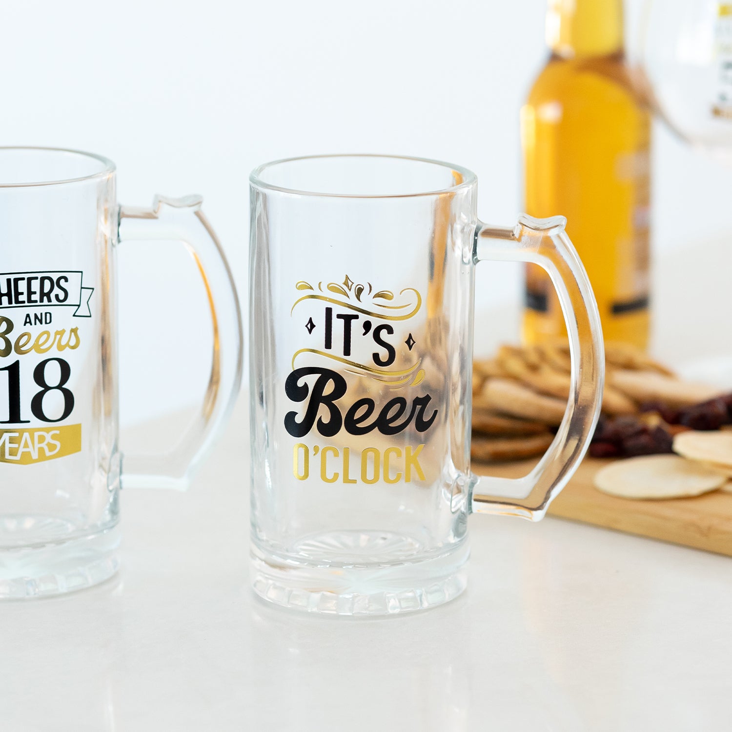 Splosh Sip Celebration Beer O'Clock Beer Glass