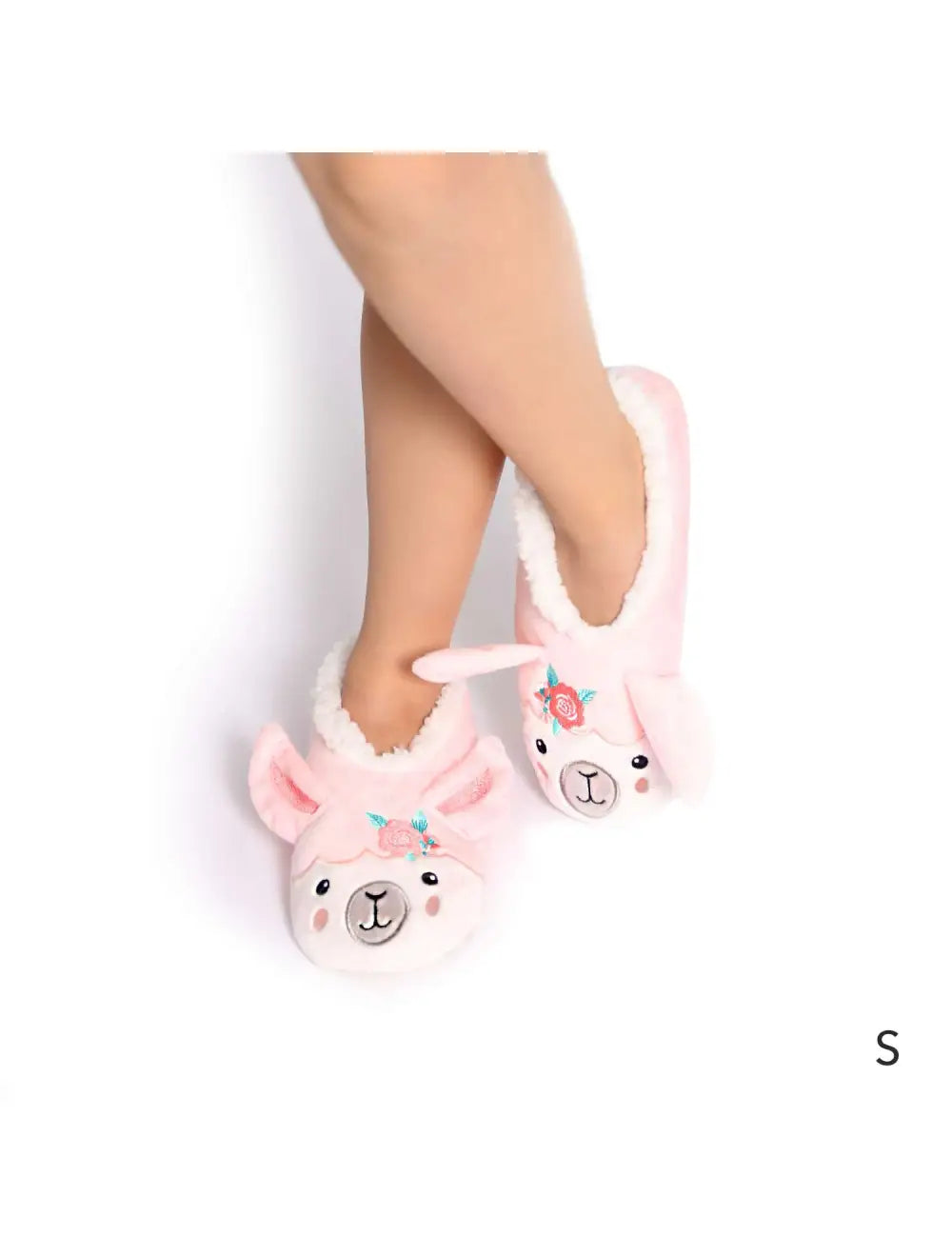 SnugUps Women's Animal Llama Warm Booties Indoor Slippers