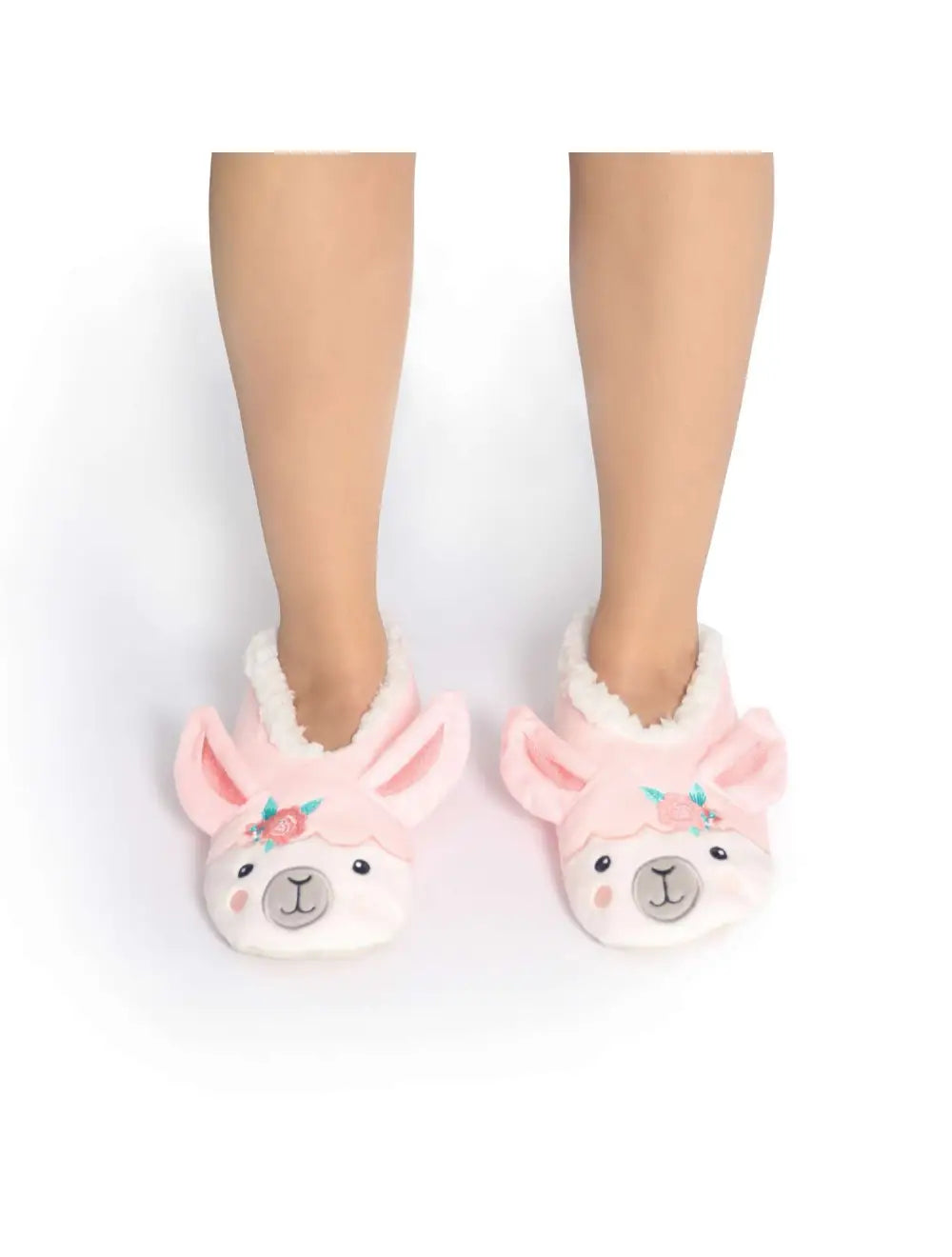 SnugUps Women's Animal Llama Warm Booties Indoor Slippers