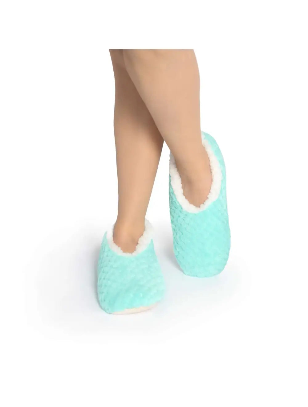 SnugUps Women's Soft Petal Aqua Winter Booties Warm Slippers