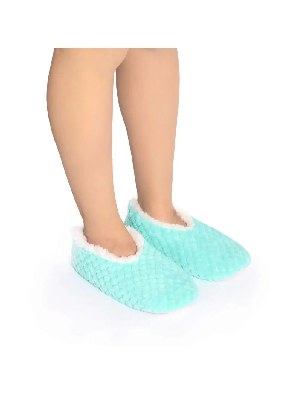 SnugUps Women's Soft Petal Aqua Winter Booties Warm Slippers