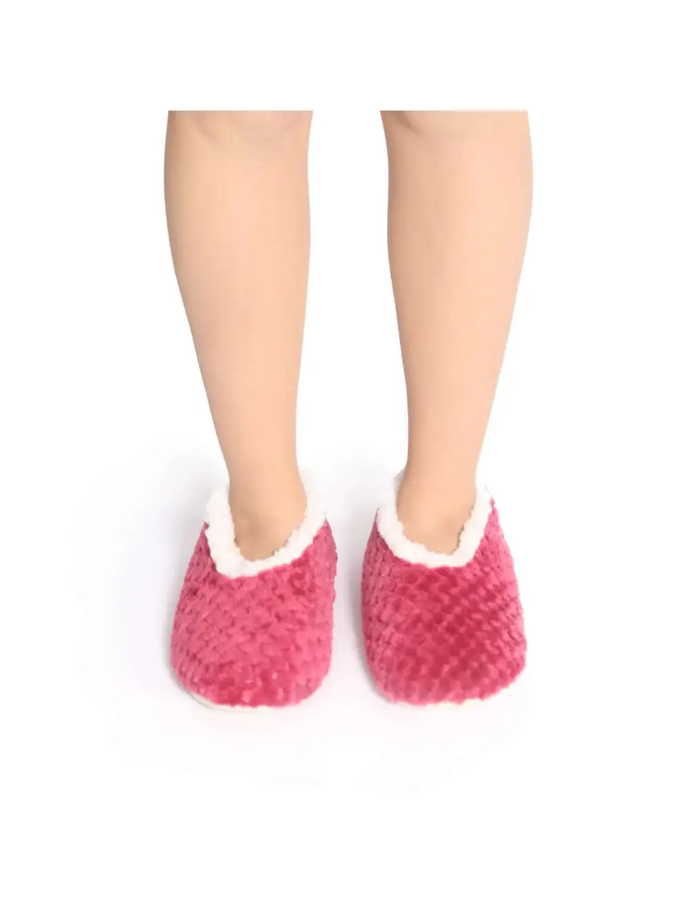 SnugUps Women's Soft Petal Burgundy Winter Booties Warm Slippers