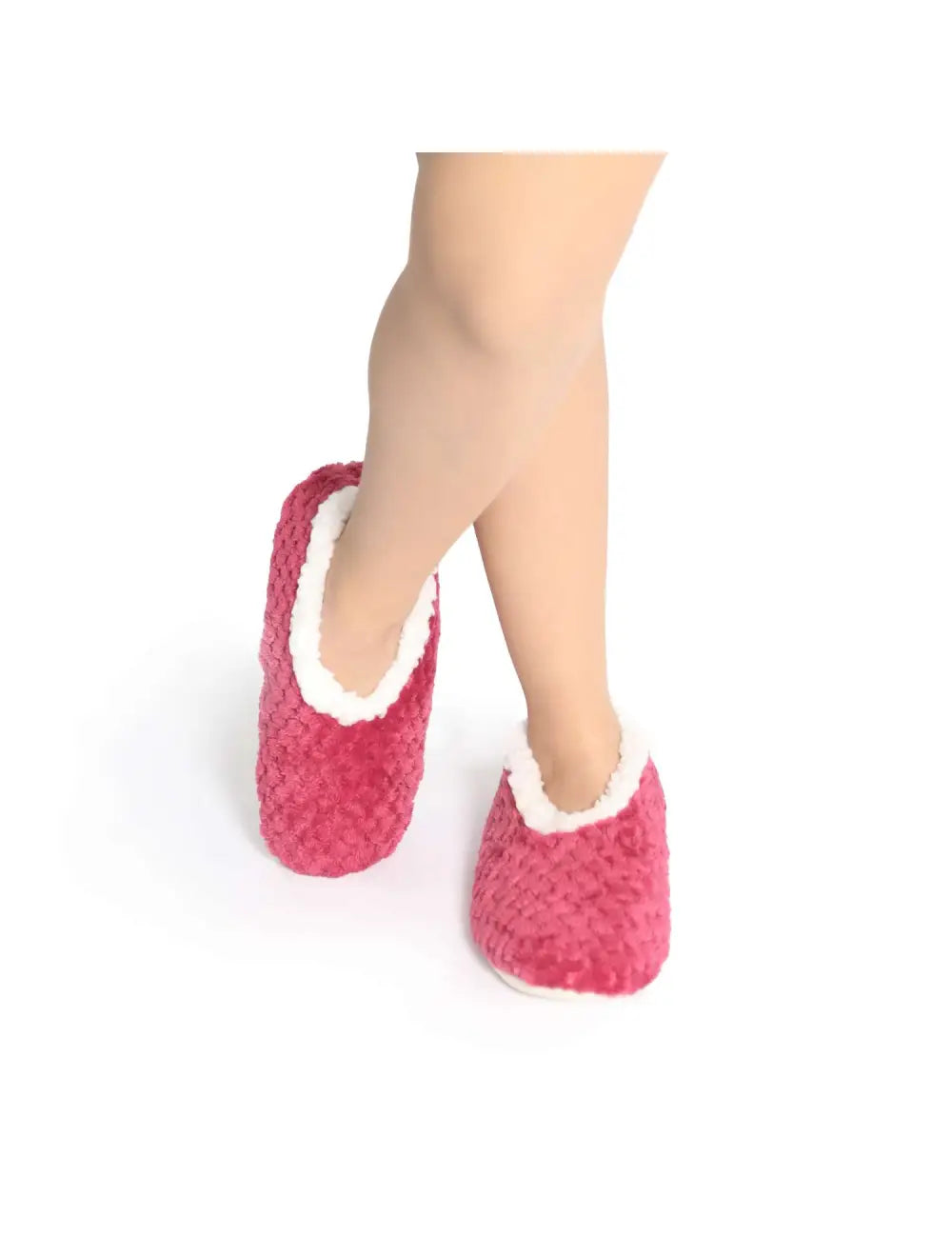 SnugUps Women's Soft Petal Burgundy Winter Booties Warm Slippers