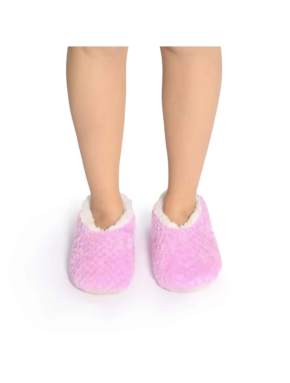SnugUps Women's Soft Petal Lilac Winter Booties Warm Slippers