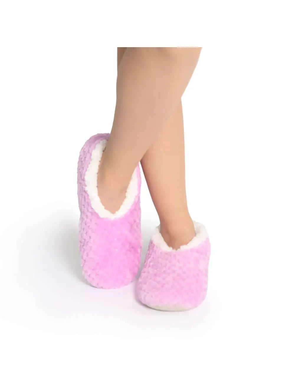 SnugUps Women's Soft Petal Lilac Winter Booties Warm Slippers