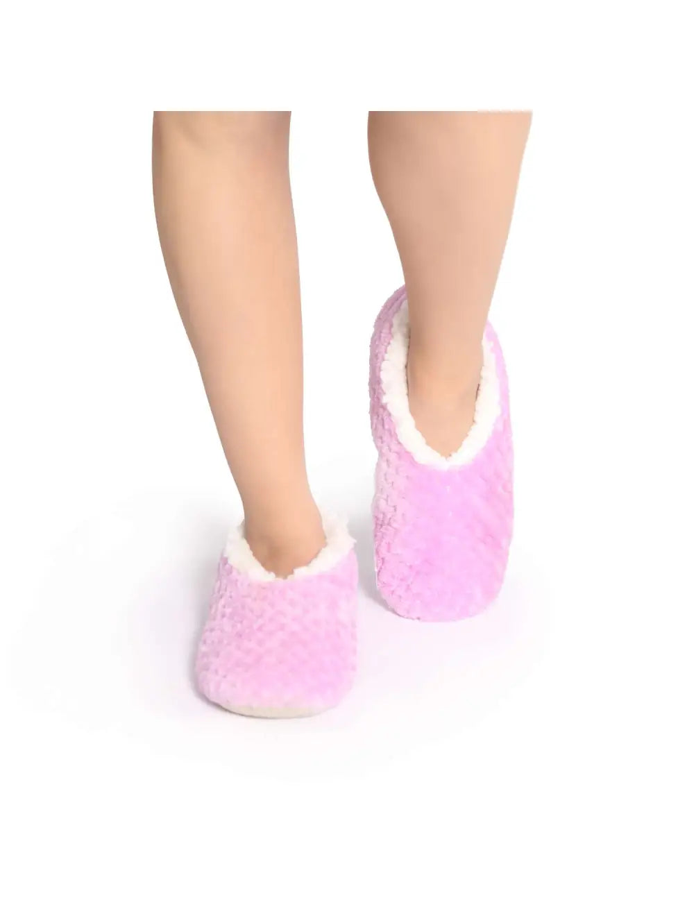 SnugUps Women's Soft Petal Lilac Winter Booties Warm Slippers
