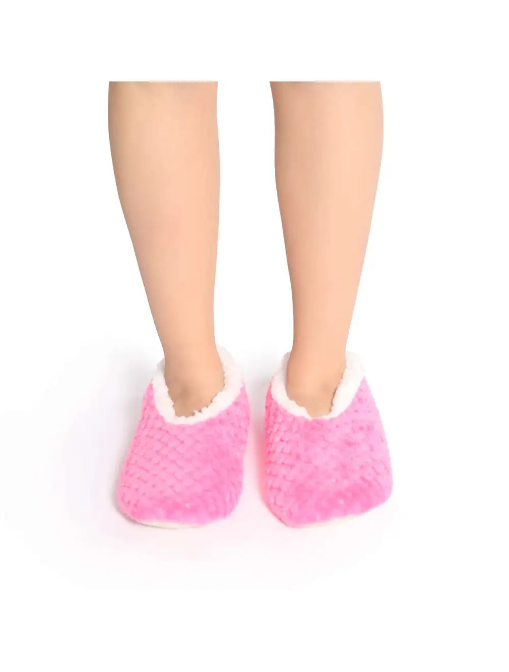 SnugUps Women's Soft Petal Pink Winter Booties Warm Slippers