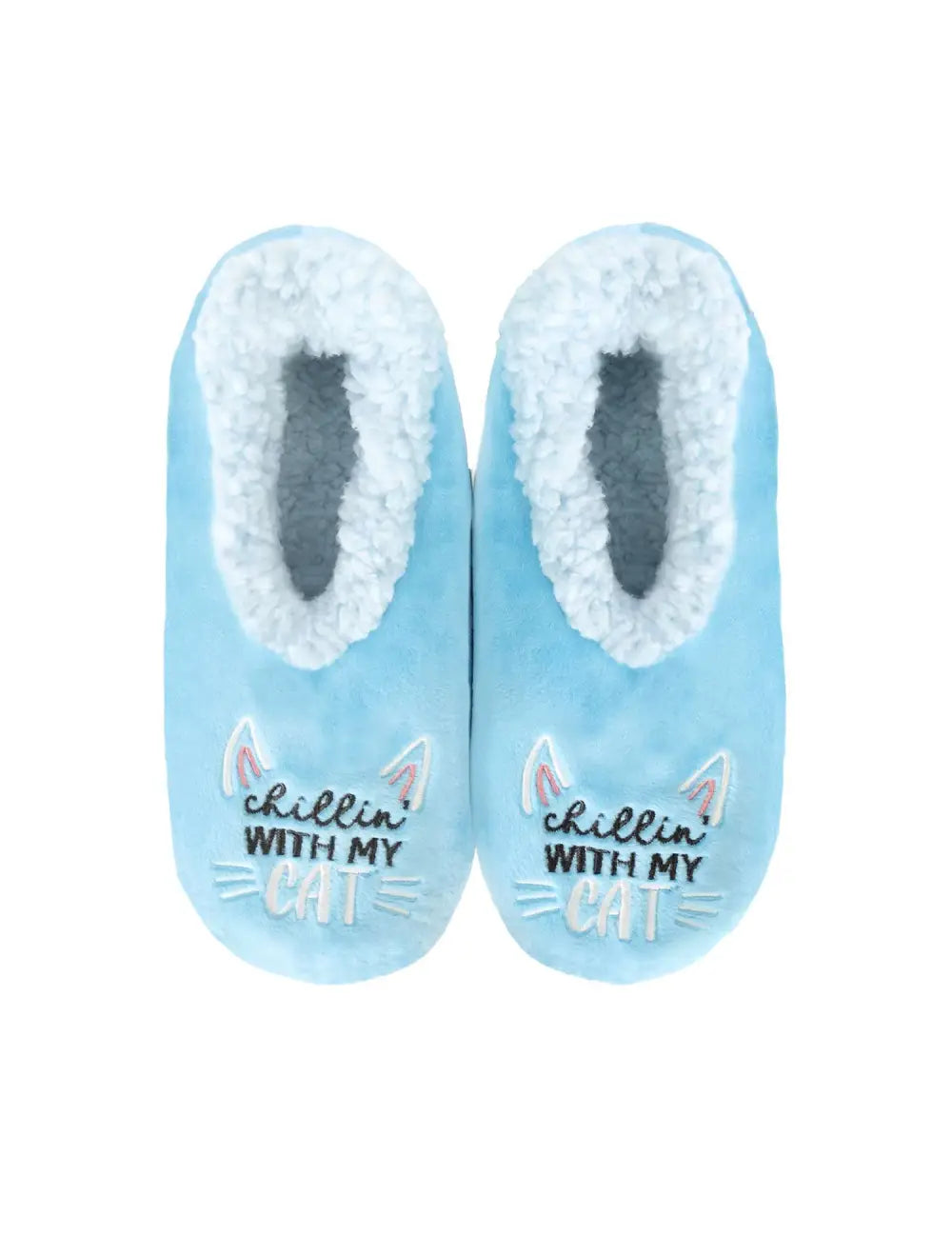 SnugUps Women's Quote Cat Winter Booties Warm Slippers