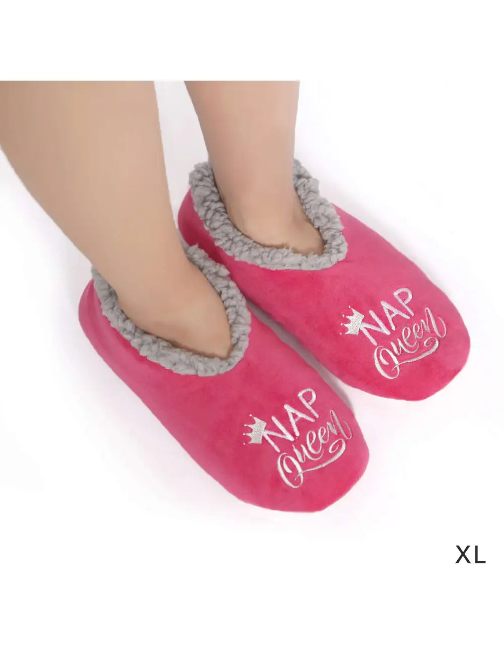 SnugUps Women's Quote Nap Queen Winter Booties Warm Slippers