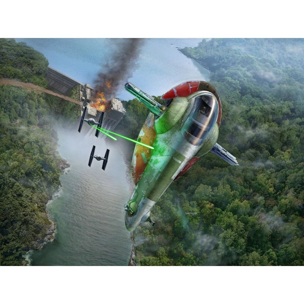 Revell Star Wars The Book Of Boba Fett: Boba Fett's Starship 1:88 Model Kit 06785