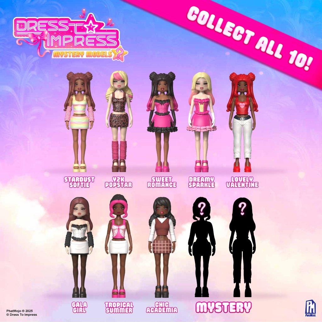 Dress to Impress - Mystery Model Dolls - Series 1 with DLC code