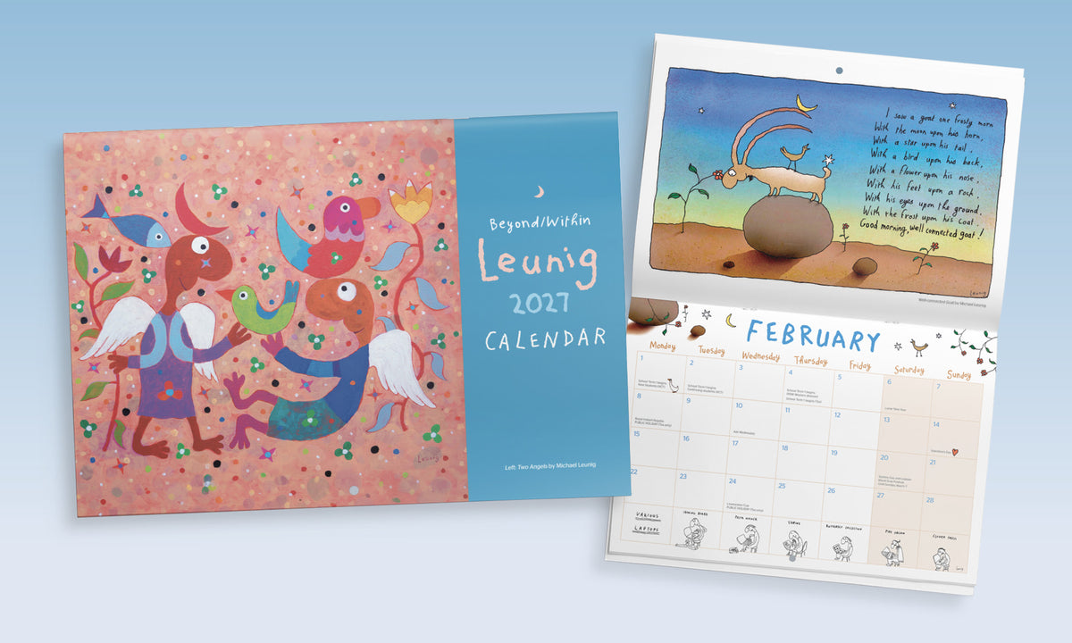 2027 Leunig Wall Horizontal Calendar | Beyond/Within  | Monthly Layout