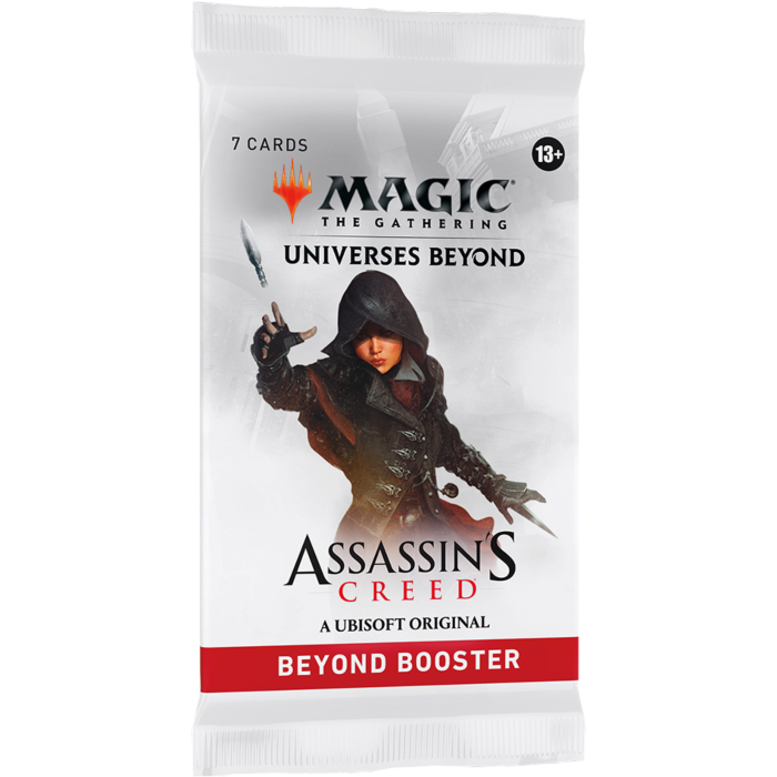 Magic The Gathering MTG: Universes Beyond Assassin's Creed – Beyond Booster Pack (7 Cards)