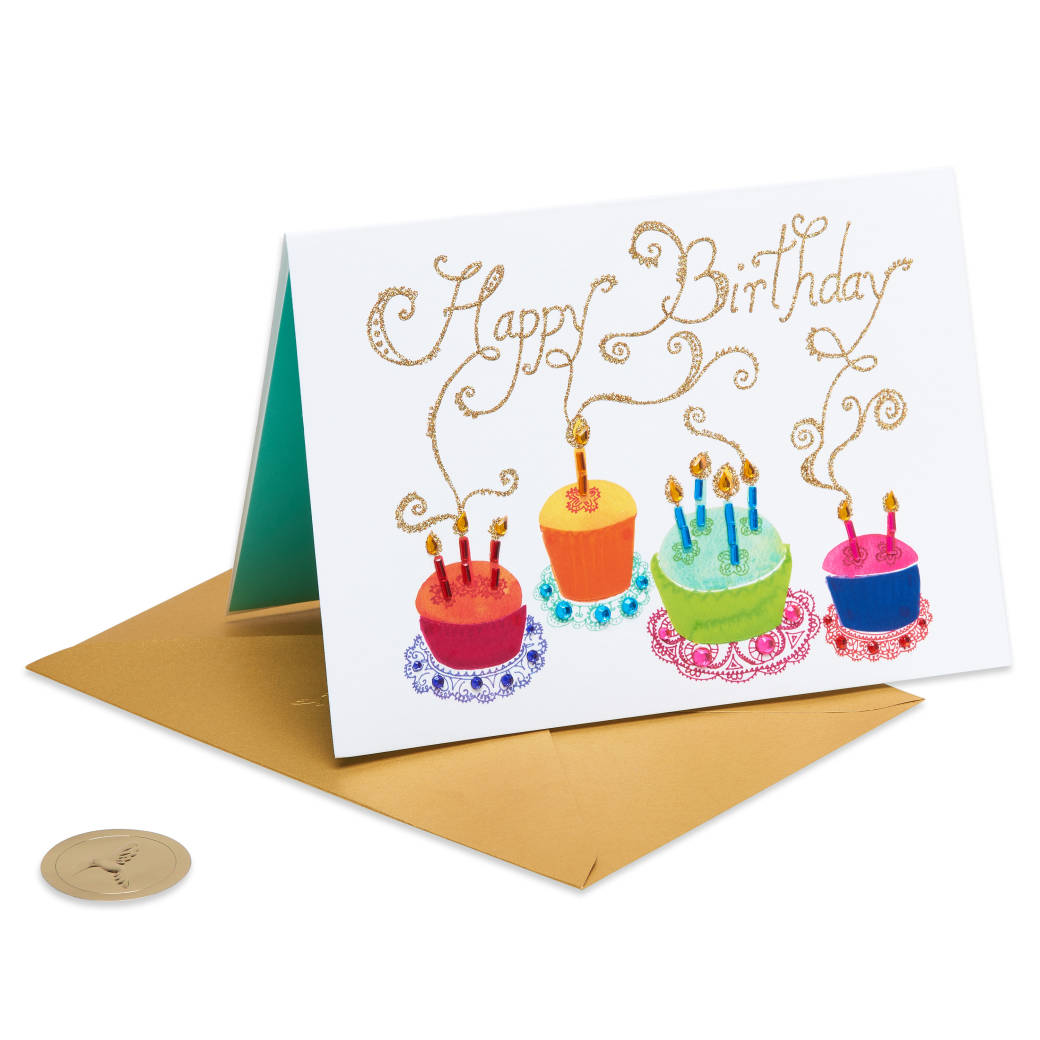 Papyrus - Cupcakes Birthday Greeting Card
